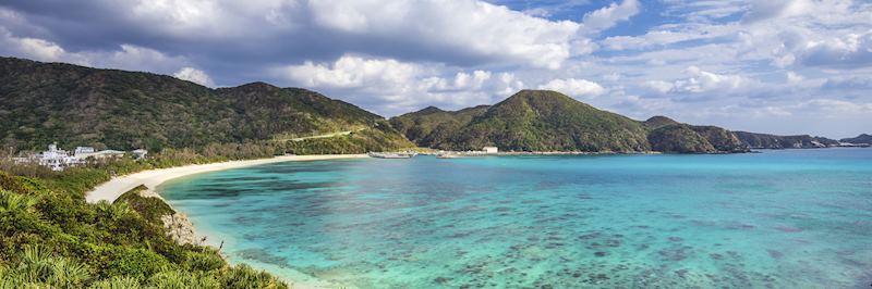 Aharen Beach on Okinawa