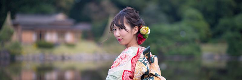 Many Japanese teenagers celebrate the festival of Seijinshiki in traditional dress