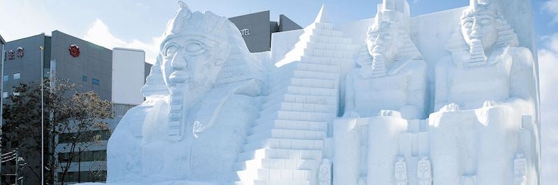 Ice sculpture, Sapporo Snow Festival