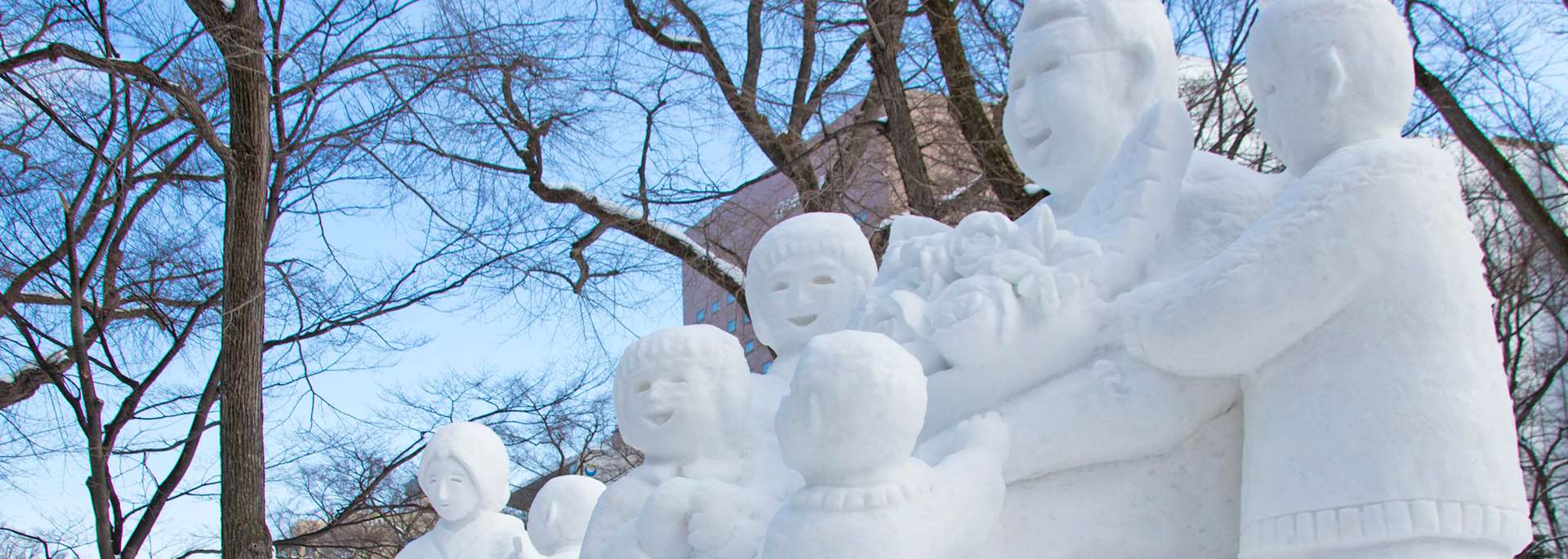 Ice sculptures at Sapporo Snow Festival
