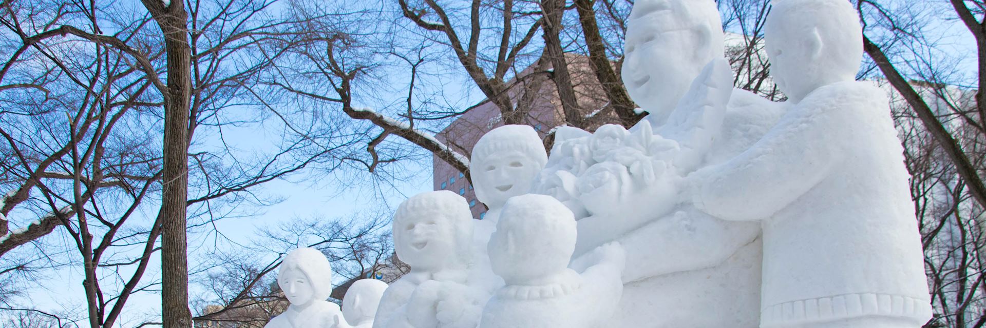 Ice sculptures at Sapporo Snow Festival