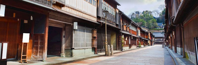 From Tokyo, Kanazawa is easily accessible on the bullet train