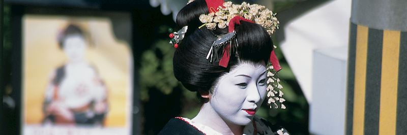 Traditional Geisha in Japan