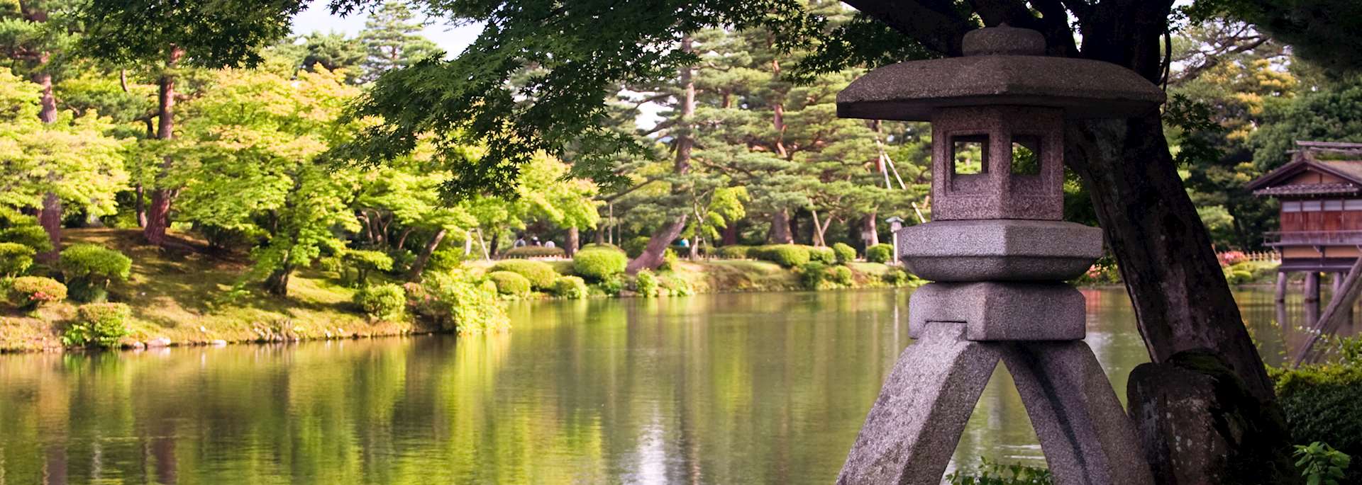 Kotoji Toro Stone Sculpture, Kanazawa