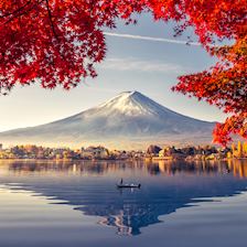 View of Mt Fuji, Central Honshu