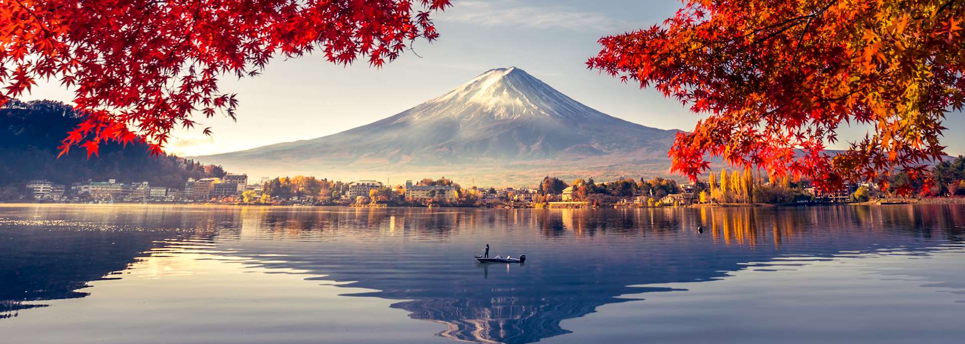 View of Mt Fuji, Central Honshu