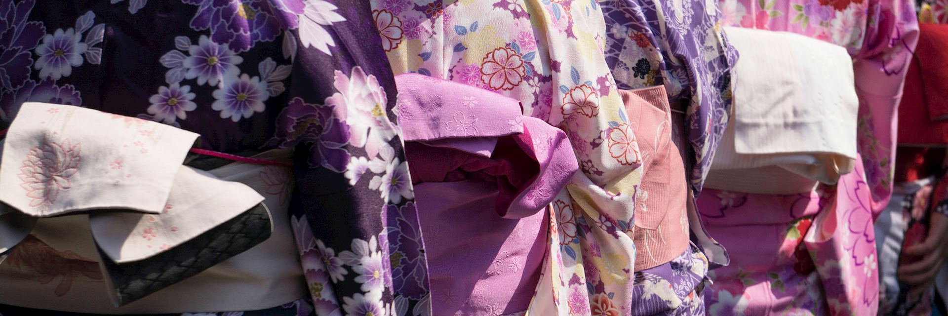 Traditional kimonos