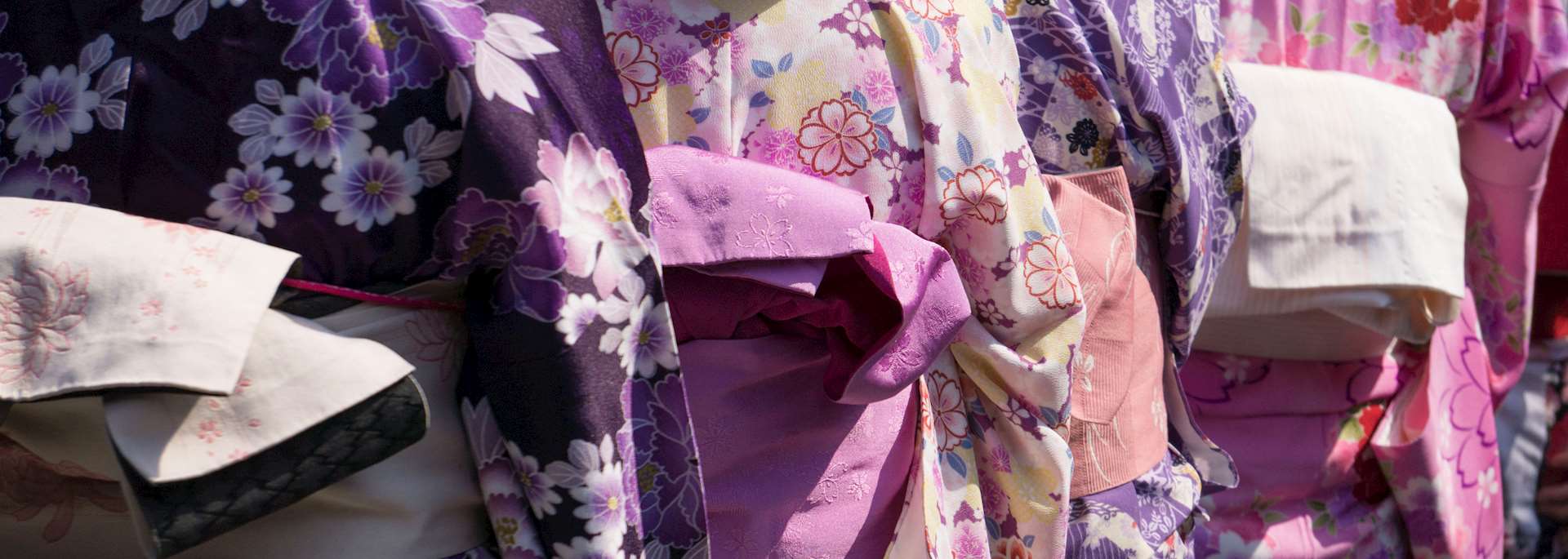 Traditional kimonos