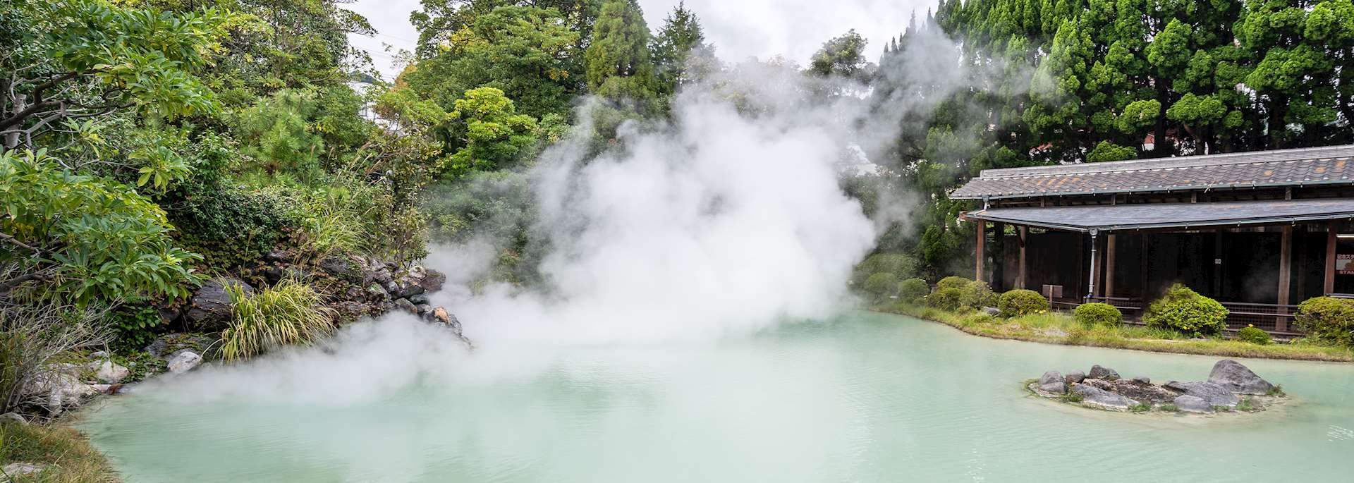 Natural hot spring in Beppu