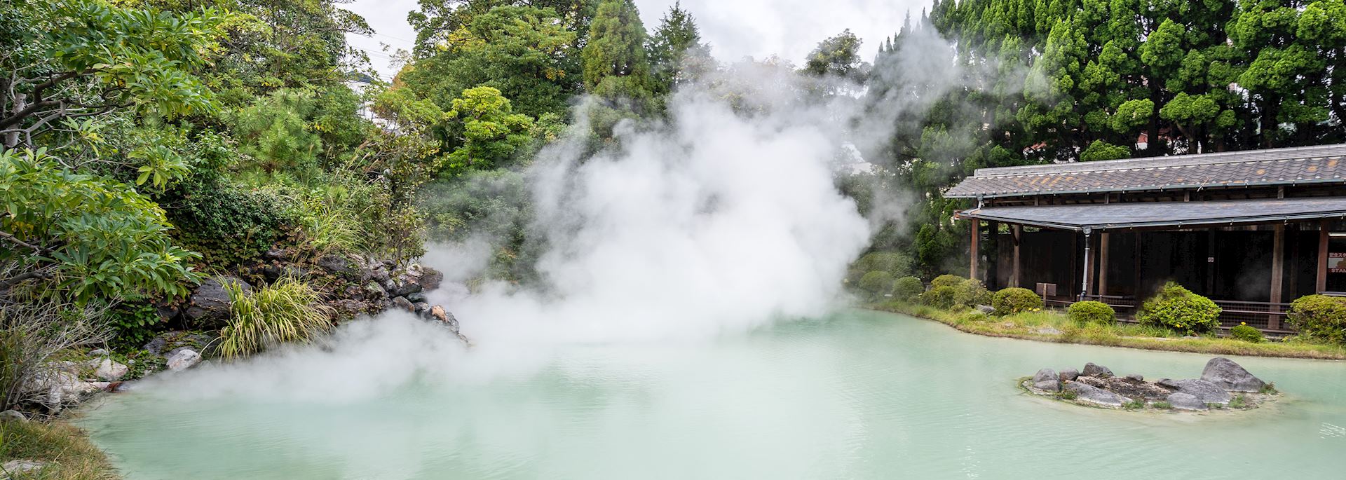 Natural hot spring in Beppu
