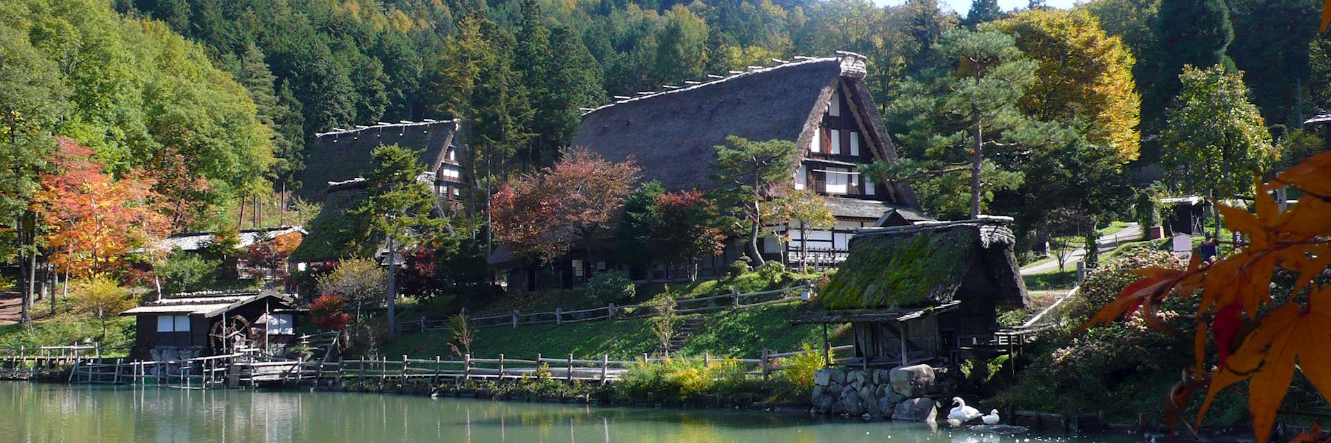 Hida Folk Village in Takayama, Japan