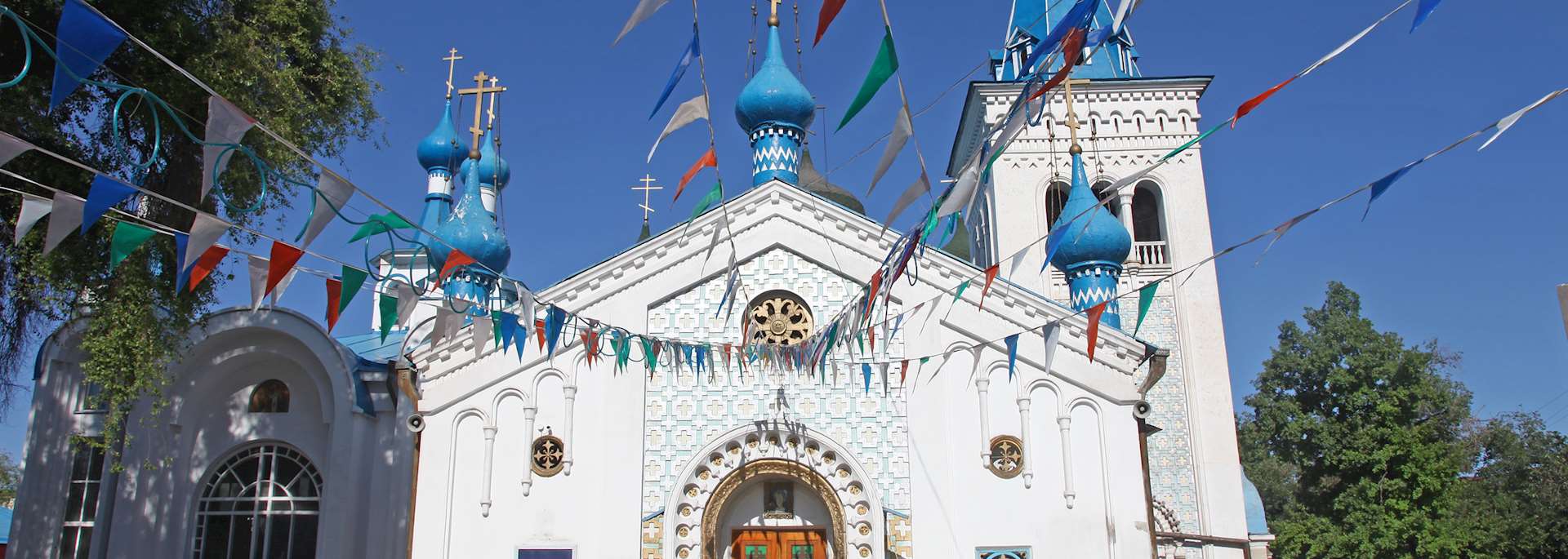 Russian Othordox church in Bishkek