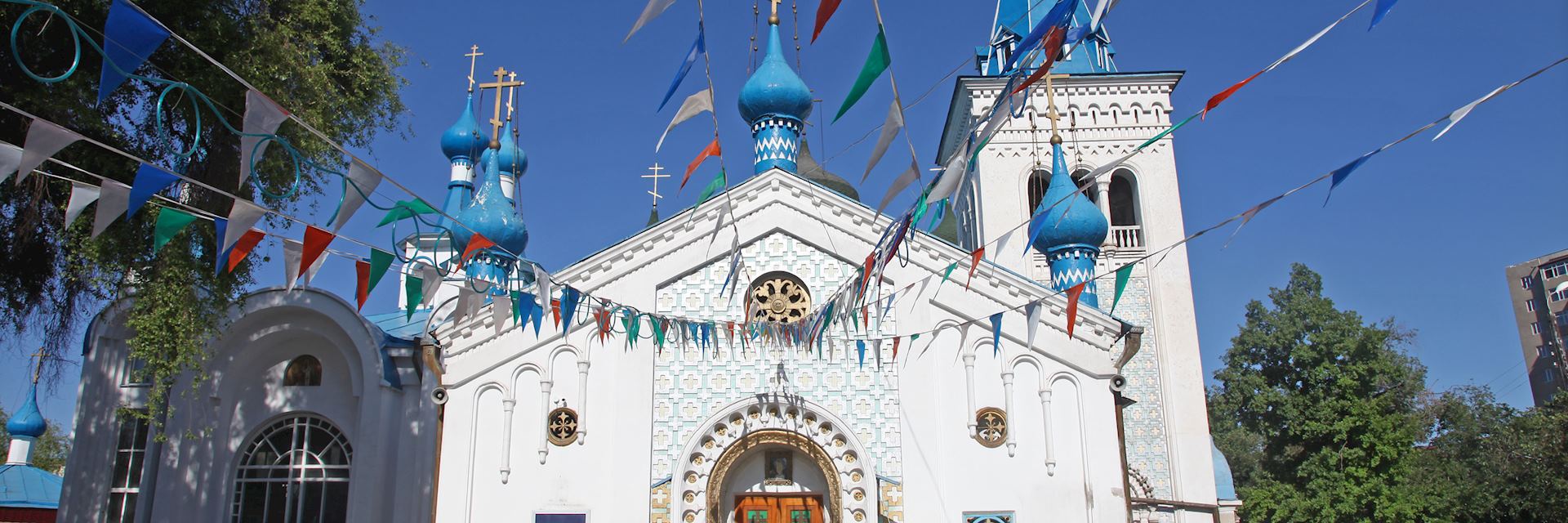 Russian Othordox church in Bishkek