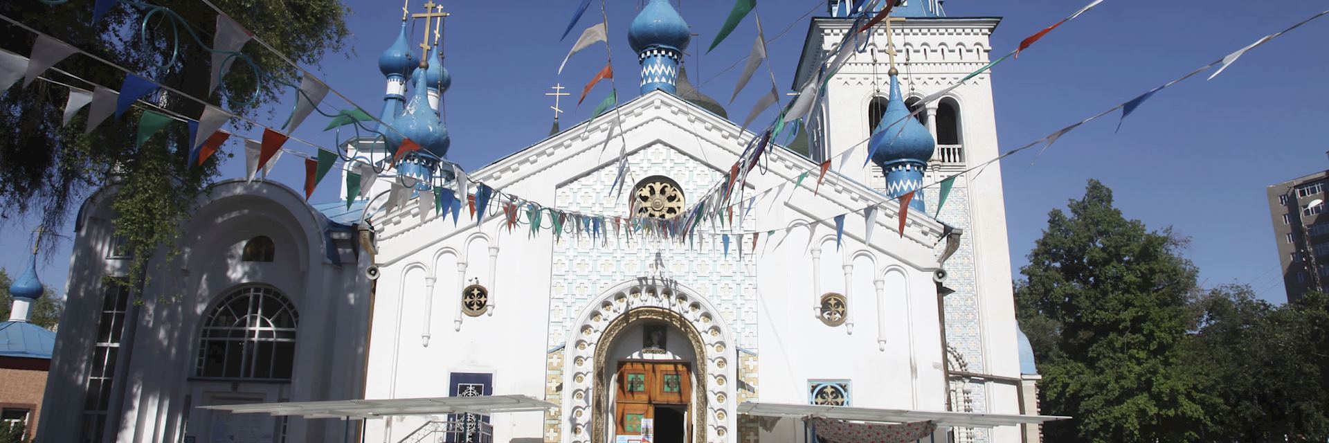 Russian Othordox church in Bishkek