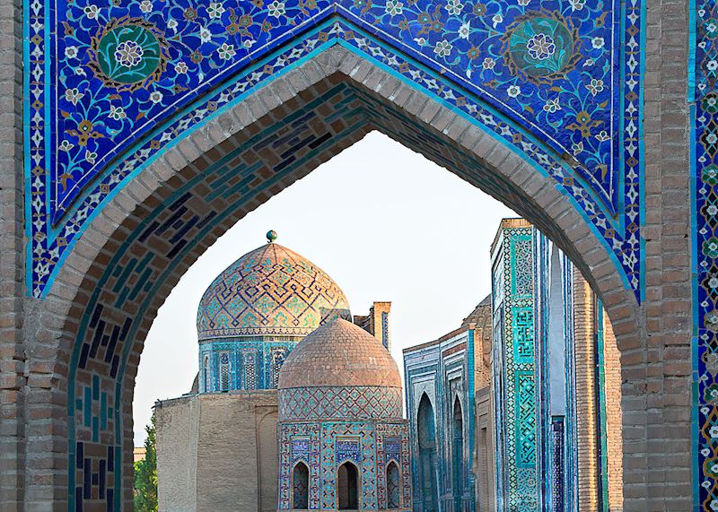 Shah-i-Zinda in Samarkand, Uzbekistan