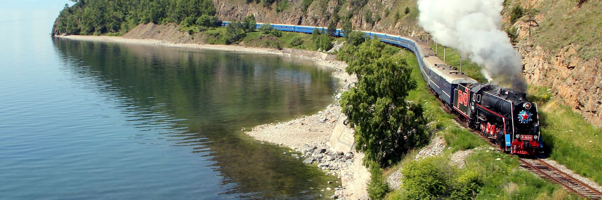 Golden Train, Lake Baikal, Russia