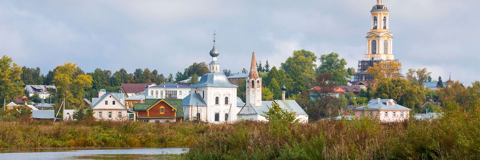 the quiet town of Suzdal