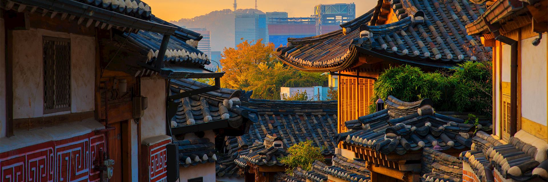 Traditional shop houses, Seoul