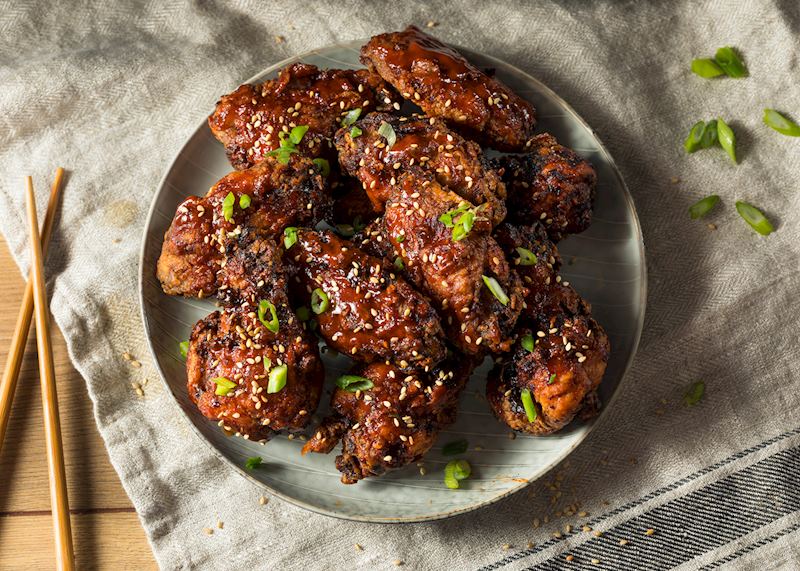Korean fried chicken