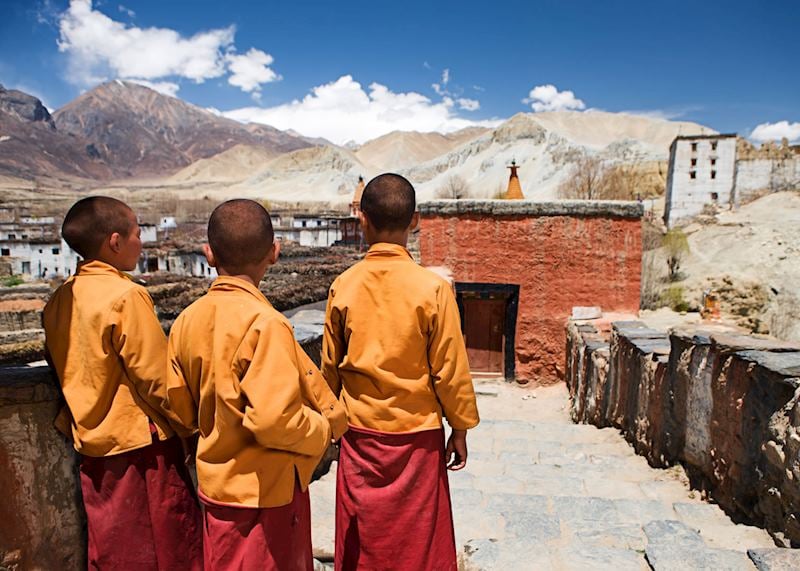 Tibetan monks