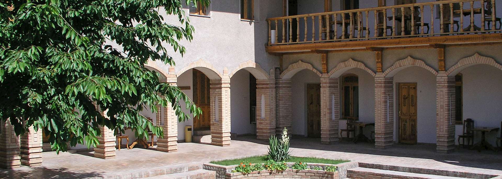 Courtyard at Hotel Malika Prima