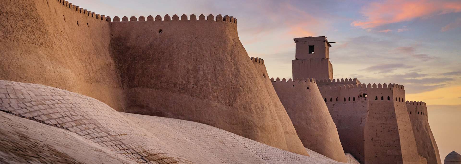 Ancient city walls, Khiva