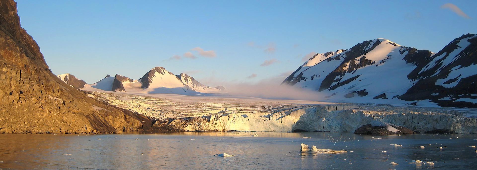 Glacier on Spitsbergen