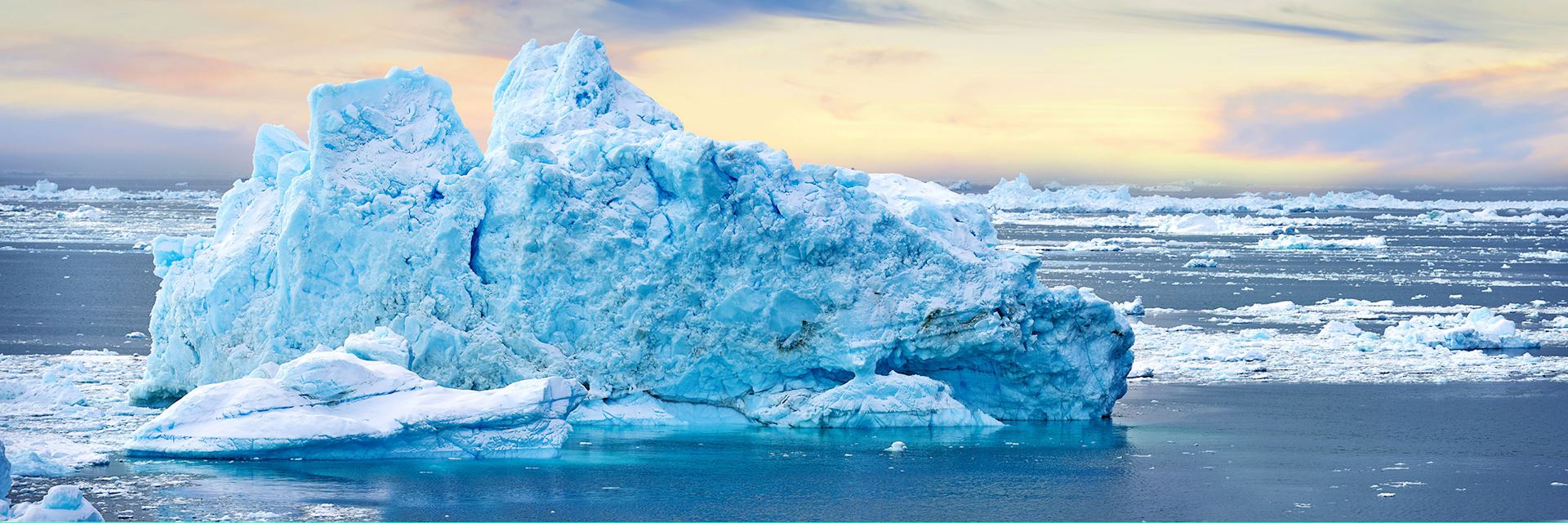 Ice formation in Greenland