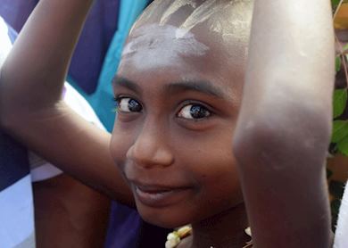 Child snapped on Laurie Glassman's trip to Malaysia