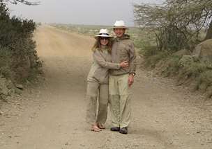 Kathy Yantakosol in Tanzania