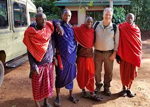 David in Tanzania