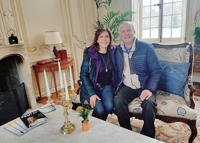 Pamela and Bill in France