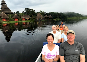 Rich and Amy in Ecuador