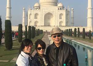 Mr. Hoc Do and family in India