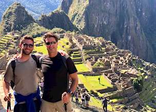 Glan Sage enjoys his time in Peru