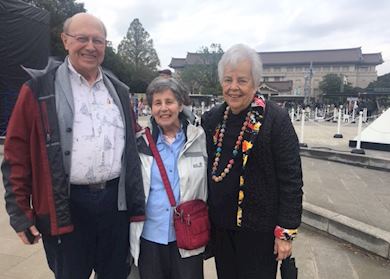 Merena, Don, and Naomi in Japan