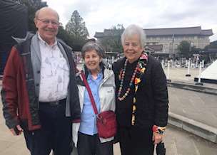 Merena, Don, and Naomi in Japan
