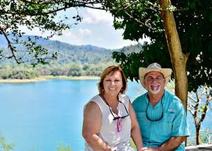 Sandy and Jeff Poche in Thailand