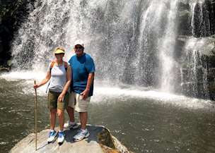 Linda and Mike in Thailand