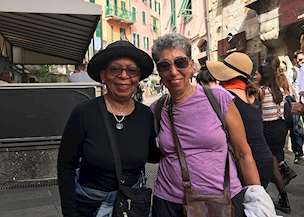 Inez in Italy