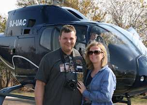 David Poole and Samantha Leech