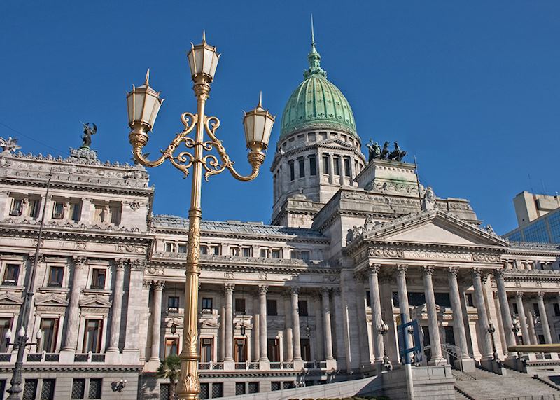 Colonial building in Buenos Aires