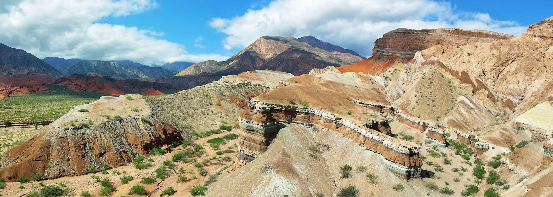 Mountains of Quebrada de las Conchas near Cafayate
