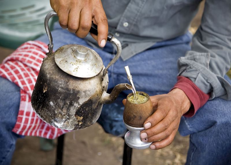 Gaucho tea, known as mate