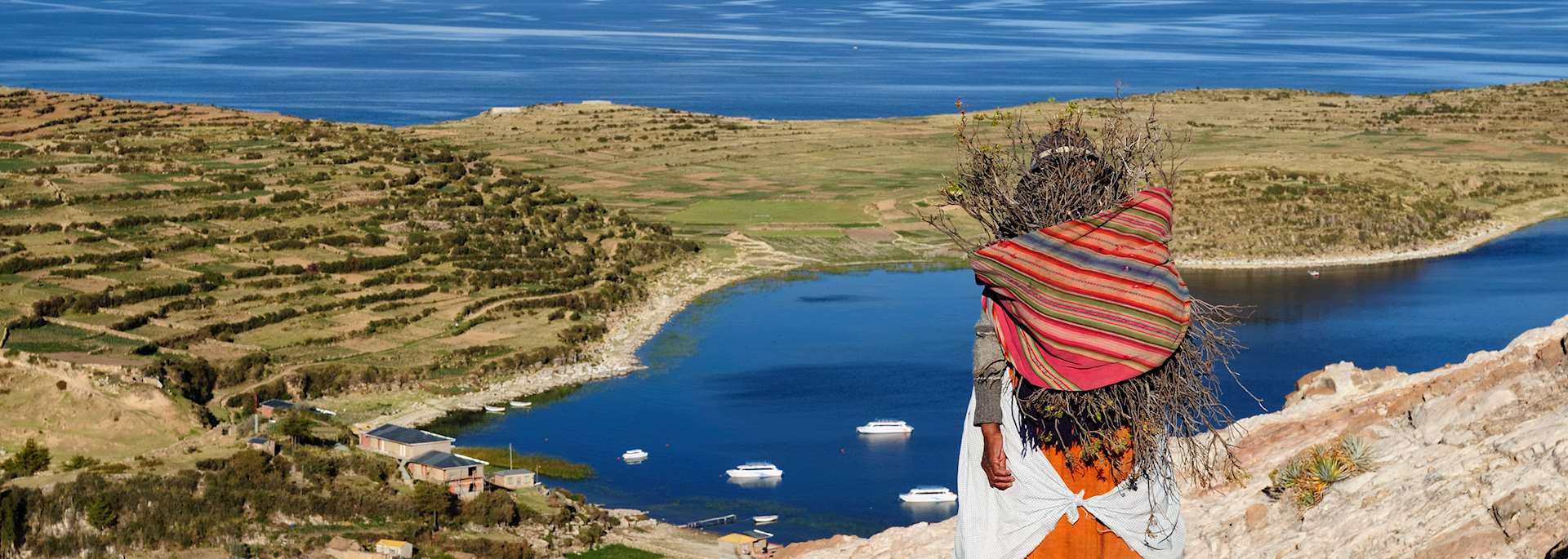 Lake Titicaca in Bolivia