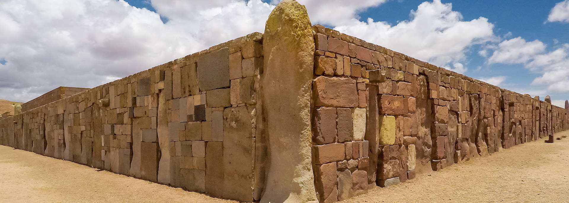 Archaeological site in Tiahuanaco