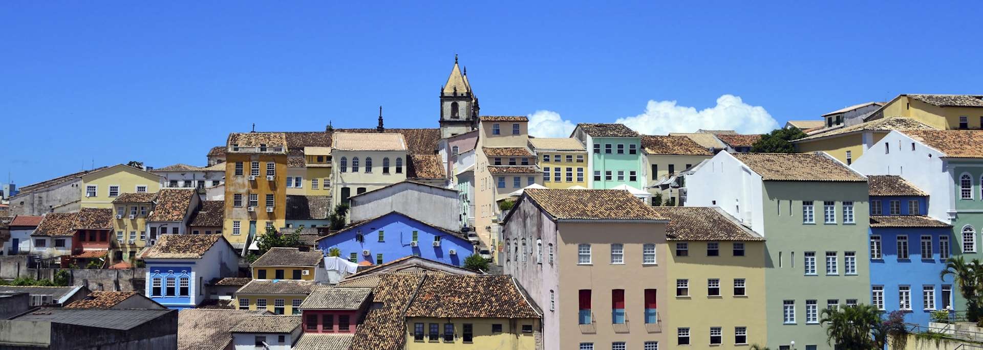Colonial style architecture in Salvador