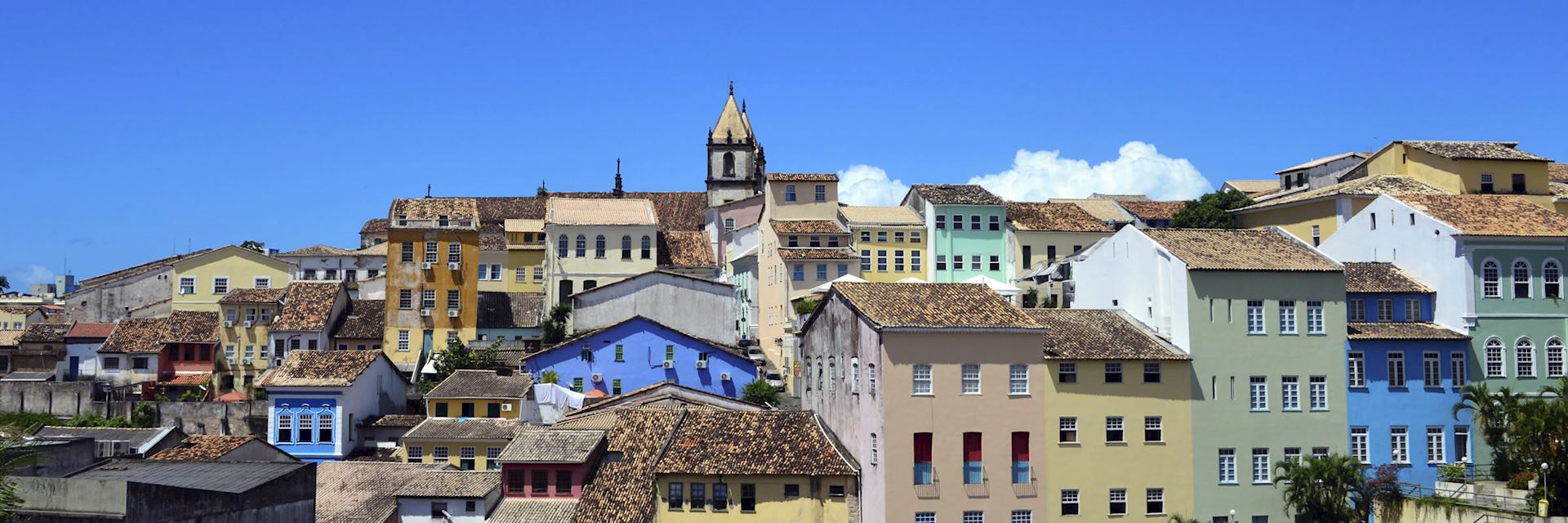 Colonial style architecture in Salvador