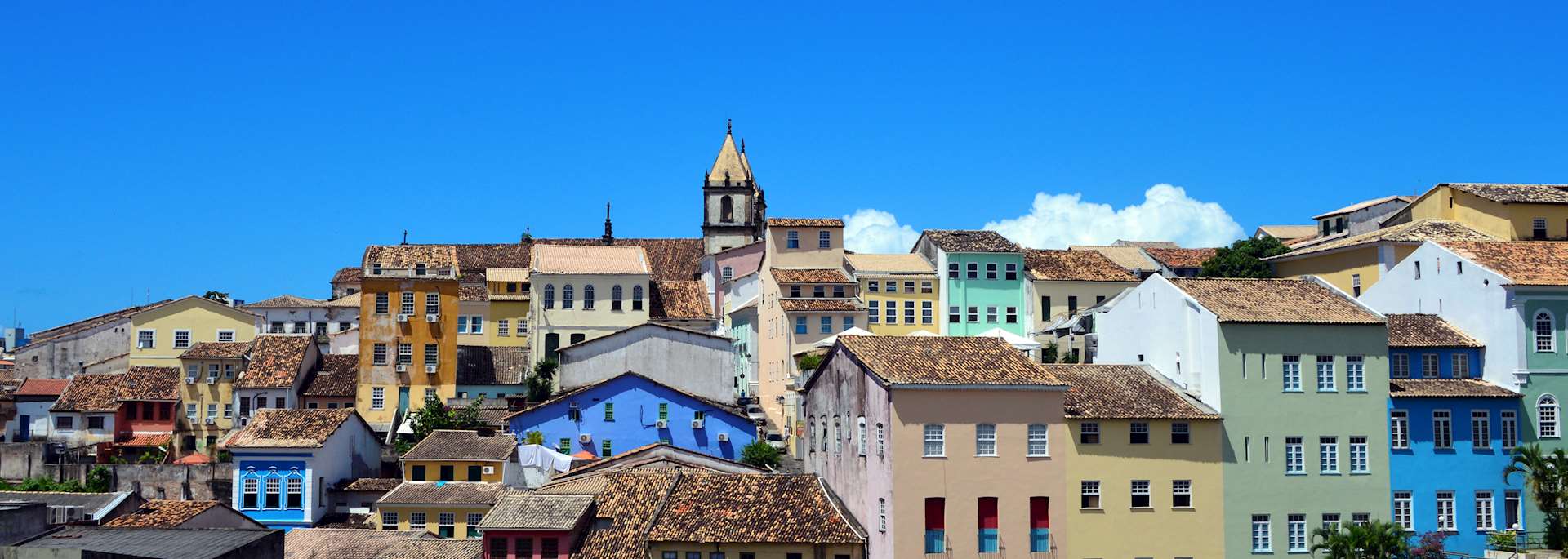 Colonial style architecture in Salvador