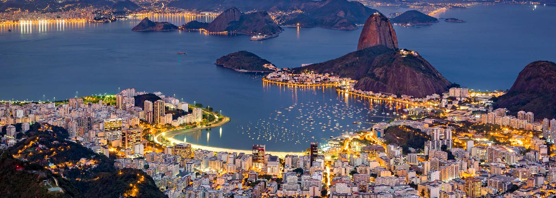 Rio de Janeiro at night
